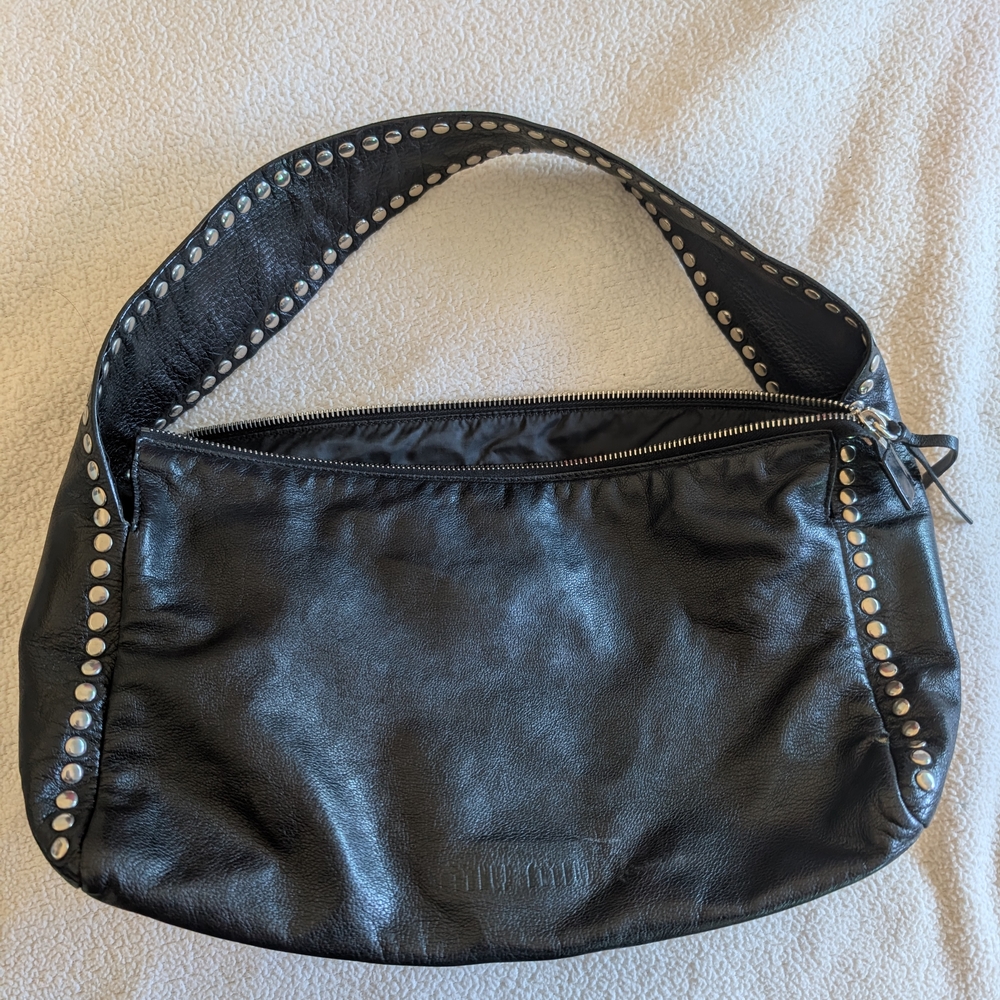 Miu Miu Studded Slouchy Purse